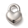 Non-Tarnish 304 Stainless Steel Pendants STAS-R223-02E-1
