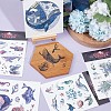 Gorgecraft 12 Sheets 12 Style Ocean Theme Cool Sexy Body Art Removable Temporary Tattoos Paper Stickers MRMJ-GF0001-36-4