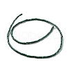 Synthetic Malachite Beads Strands G-M389-17-3