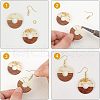 Olycraft DIY Dangle Earring Making Kits DIY-OC0005-31-6