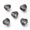 Glass Rhinestone Pendants RGLA-A024-A02-001SN-1