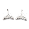Non-Tarnish 304 Stainless Steel Charms STAS-L022-367P-1
