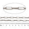 304 Stainless Steel Paperclip Chains CHS-A016-40P-A-2