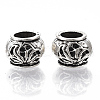 Tibetan Style Alloy Beads TIBE-R317-056AS-LF-1