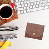 ANATTASOUL 2Pcs 2 Colors Rectangle Cowhide Multipurpose Makeup Bags AJEW-AN0007-40-5