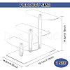 3-Tier Acrylic Action Figure Display Riser Stands ODIS-WH0026-30-2
