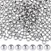 SUNNYCLUE 304 Stainless Steel Spacer Beads STAS-SC0006-87C-1