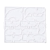 Crocodiles DIY Puzzle Silicone Molds DIY-G046-18-2