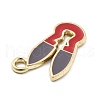 Alloy Enamel Pendants PALLOY-E582-01G-02-2