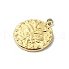 Ion Plating(IP) 304 Stainless Steel Pendants STAS-B058-19G-01-2