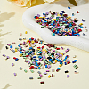 DICOSMETIC 400Pcs 16 Colors Spray Painted Non-magnetic Synthetic Hematite Beads G-DC0001-46-4