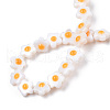 Natural White Shell Beads Strands SHEL-N003-30-4