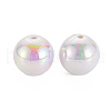 Opaque Acrylic Beads X-MACR-S370-18mm-01-2