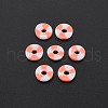 Handmade Two Tone Polymer Clay Beads CLAY-N008-B010C-4