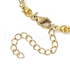 Opalite & Cat Eye Beaded Anklets AJEW-AN00612-4