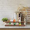 2-Tier Transparent Acrylic Minifigures Display Risers ODIS-WH0002-59-5