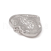 Non-Tarnish 304 Stainless Steel Pendants STAS-P316-10P-3