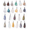 Natural/Synthetic Gemstone Pendants G-PH0019-10-1