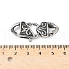 316 Surgical Stainless Steel Lobster Claw Clasps STAS-H234-13AS-3