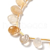 Natural Citrine Beads Strands G-H297-B10-01-3