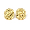 Ion Plating(IP) 304 Stainless Steel Stud Earrings for Women EJEW-B050-10G-1