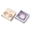 Natural Amethyst Chips Stretch Bracelets BJEW-Z100-01-4