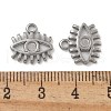 304 Stainless Steel Pendant Cabochons Settings STAS-D197-02P-3