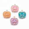 Alloy Enamel Pendants ENAM-L017-E-1