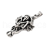 316 Surgical Stainless Steel Big Pendants STAS-D304-31AS-2