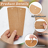 SOFPLATE 120Pcs 2 Colors Paper Blank Bookmarks AJEW-SP0001-25-6