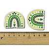 St. Patrick's Day Themes Printed Wood Pendants WOOD-V002-02E-3