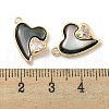 Natural Black Lip Shell Pendants KK-L211-010G-03-3