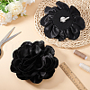 Polyester Flower Brooches JEWB-WH0021-54A-4