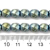 Electroplated Non-Magnetic Synthetic Hematite Beads Strands G-P518-05E-01-4
