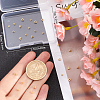 Beebeecraft 30Pcs 3 Styles 925 Sterling Silver Spacer Beads STER-BBC0007-20G-3