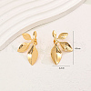 Stainless Steel Stud Earrings TJ4853-2-3