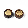 Natural Wood Undyed Beads WOOD-N013-019-2