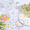 SUNNYCLUE 360Pcs 6 Styles Opaque/Transparent Acrylic Bead OACR-SC0001-91-4
