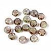 3/0 Baking Paint Glass Beads GLAA-G118-02E-1