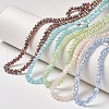 Electroplate Glass Beads Strands EGLA-A034-J6mm-T-1