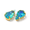 Moonlight Effect Teardrop Sew on Rhinestone GLAA-P055-02A-G02-3