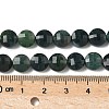 Natural Moss Agate Beads Strands G-C179-A53-03-5