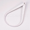 Profession Bent-leg Stainless Steel Caliper Clay Sculpture Ceramic Measuring Pottery Tools TOOL-WH0045-04C-2