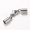 Tarnish Resistant 304 Stainless Steel Tube Cord Ends STAS-I045-50-1