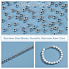 Unicraftale 201 Stainless Steel Beads STAS-UN0061-33B-5