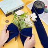 10 Yards Single Face Velvet Ribbon OCOR-WH0092-39C-3