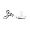 Alloy Pendants ALRI-N039-001T-RS-3
