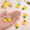 CHGCRAFT 10Pcs Food Grade Eco-Friendly Silicone Focal Beads SIL-CA0001-58-3
