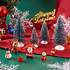 10Pcs 10 Style Christmas Resin Display Decorations DJEW-TA0001-03-4