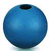 Painted Natural Wood Beads WOOD-A018-16mm-25-1